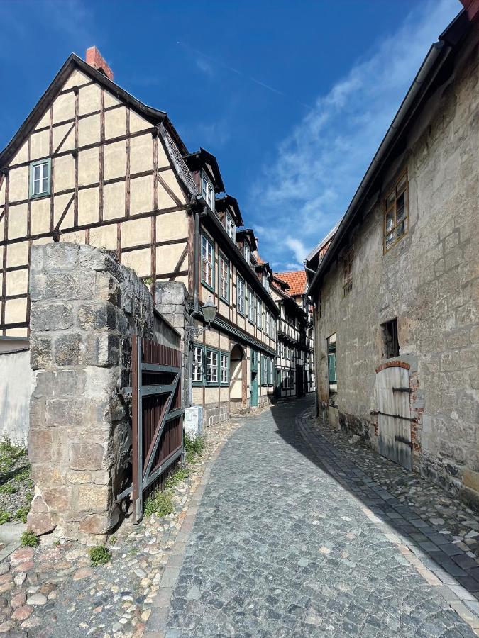 Ferienhaus Schuhhof Quedlinburg Eksteriør bilde