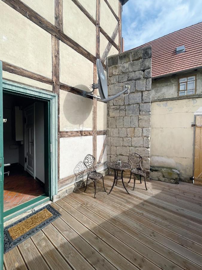 Ferienhaus Schuhhof Quedlinburg Eksteriør bilde